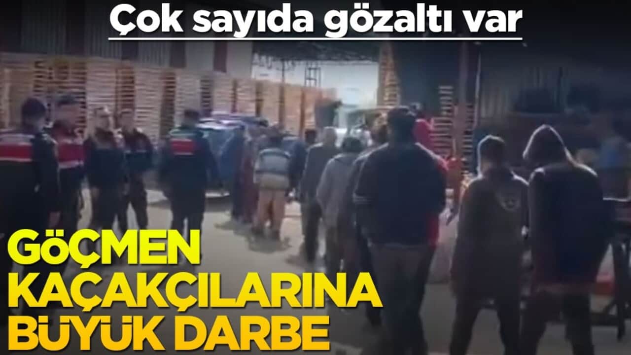 Göçmen kaçakçılarına büyük darbe