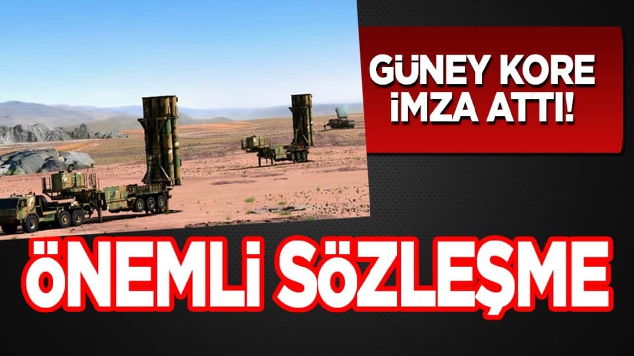 Güney Kore L-SAM Füze sistemi yola çıktı geliyor! Rakip olacak