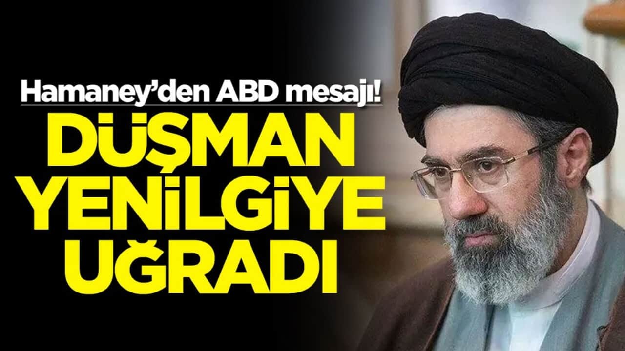 Hamaney’den ABD mesajı! Düşman yenilgiye uğradı