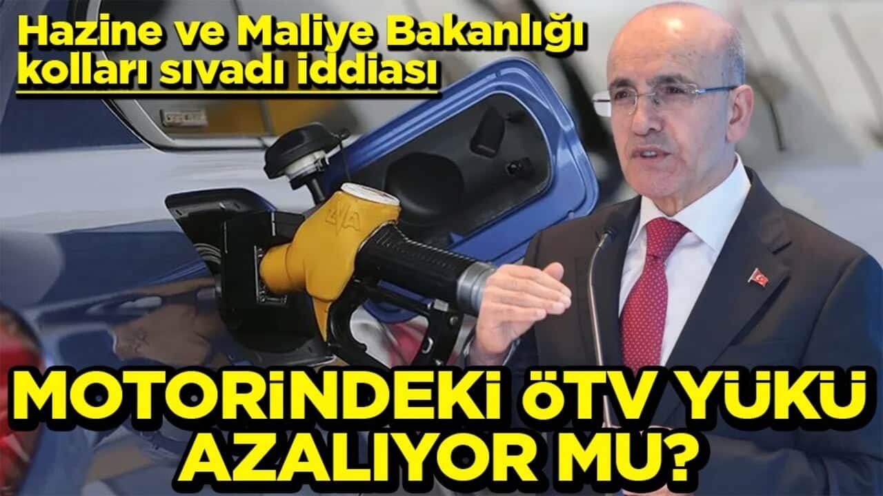 Hazine ve Maliye Bakanlığı kolları sıvadı iddiası Motorindeki ÖTV yükü azaltılıyor mu?