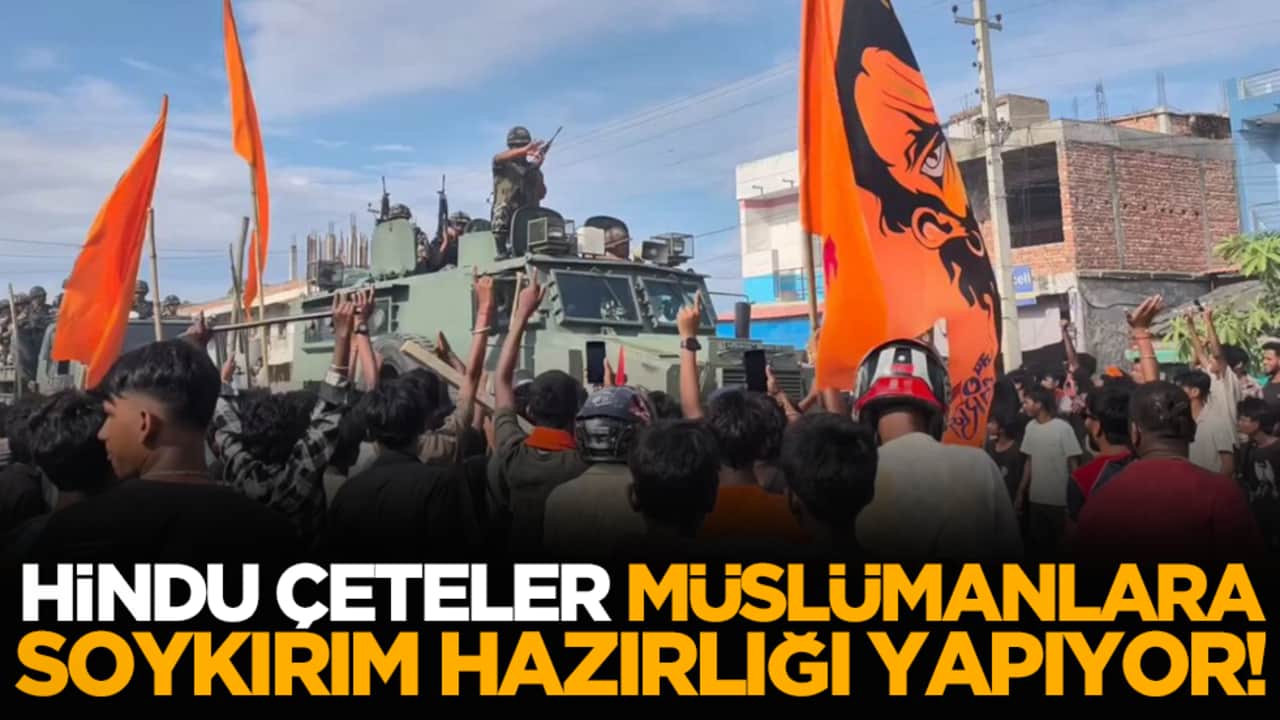 Hindu çeteler Müslümanlara soykırım hazırlığı yapıyor!