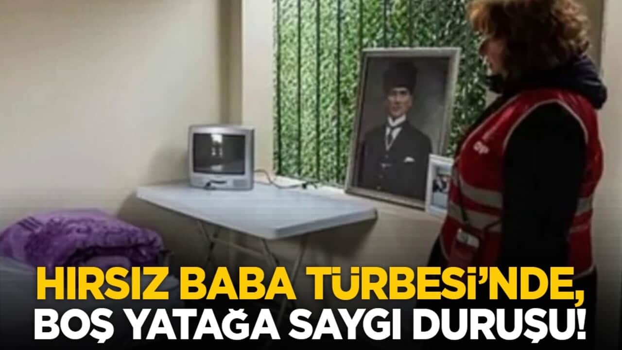 Hırsız Baba Türbesi’nde, boş yatağa saygı duruşu!