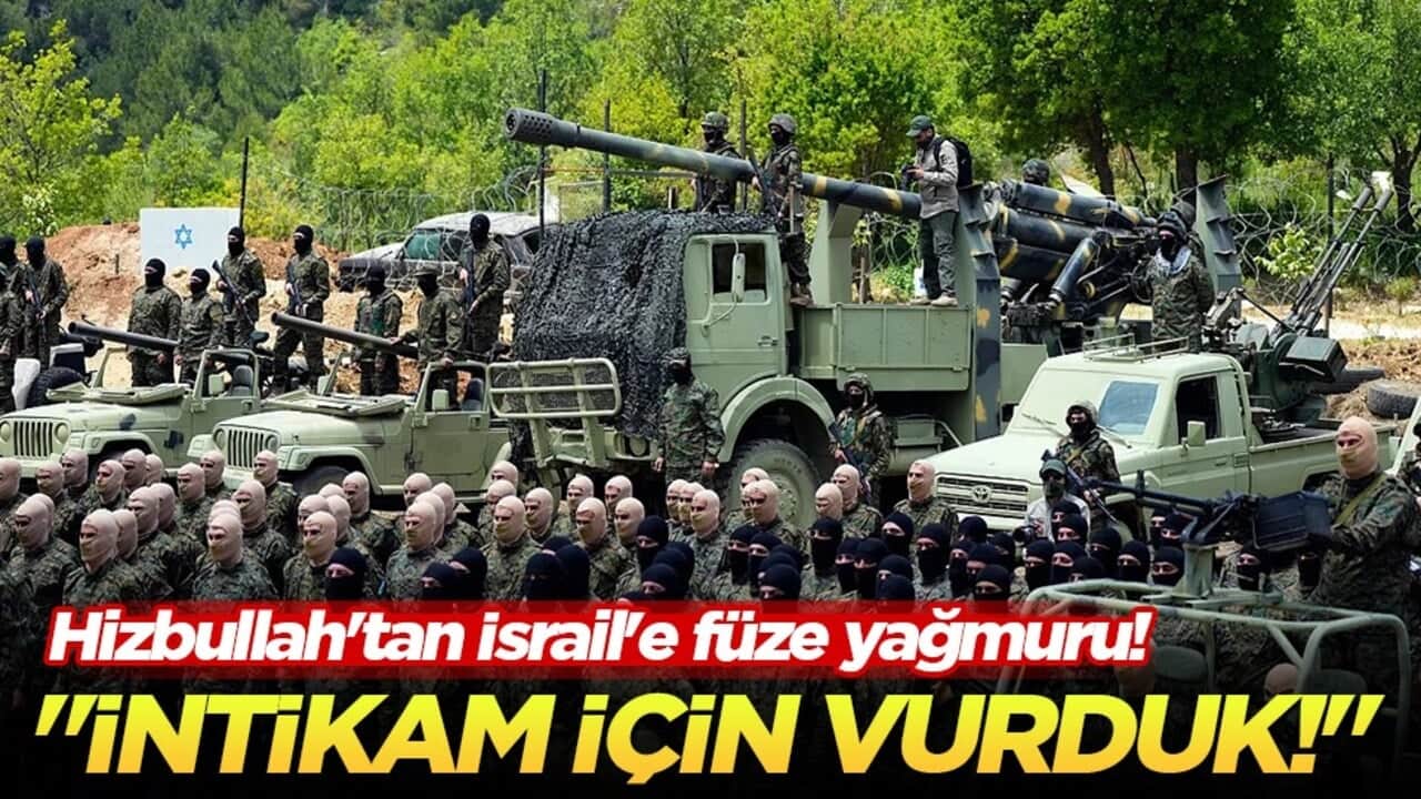 Hizbullah İsrail’e füze saldırısını üstlendi: "Hamaney’in intikamı için yapıldı"