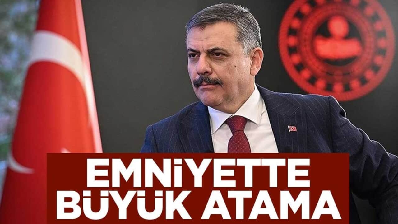 İçişleri Bakanı Mustafa Çiftçi duyurdu! Emniyette büyük atama