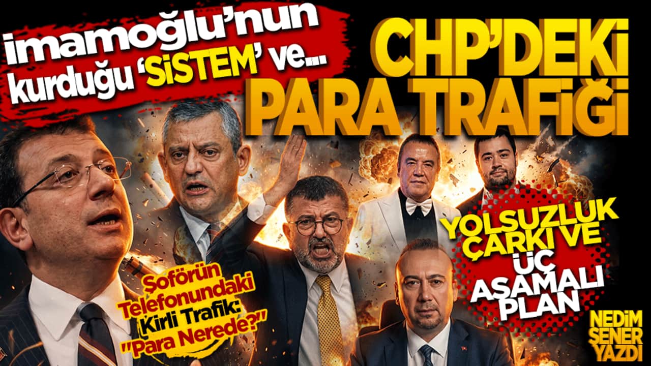 İmamoğlu’nun Kurduğu "Sistem" ve CHP’deki Para Trafiği: Yolsuzluk Çarkı ve Üç Aşamalı Plan