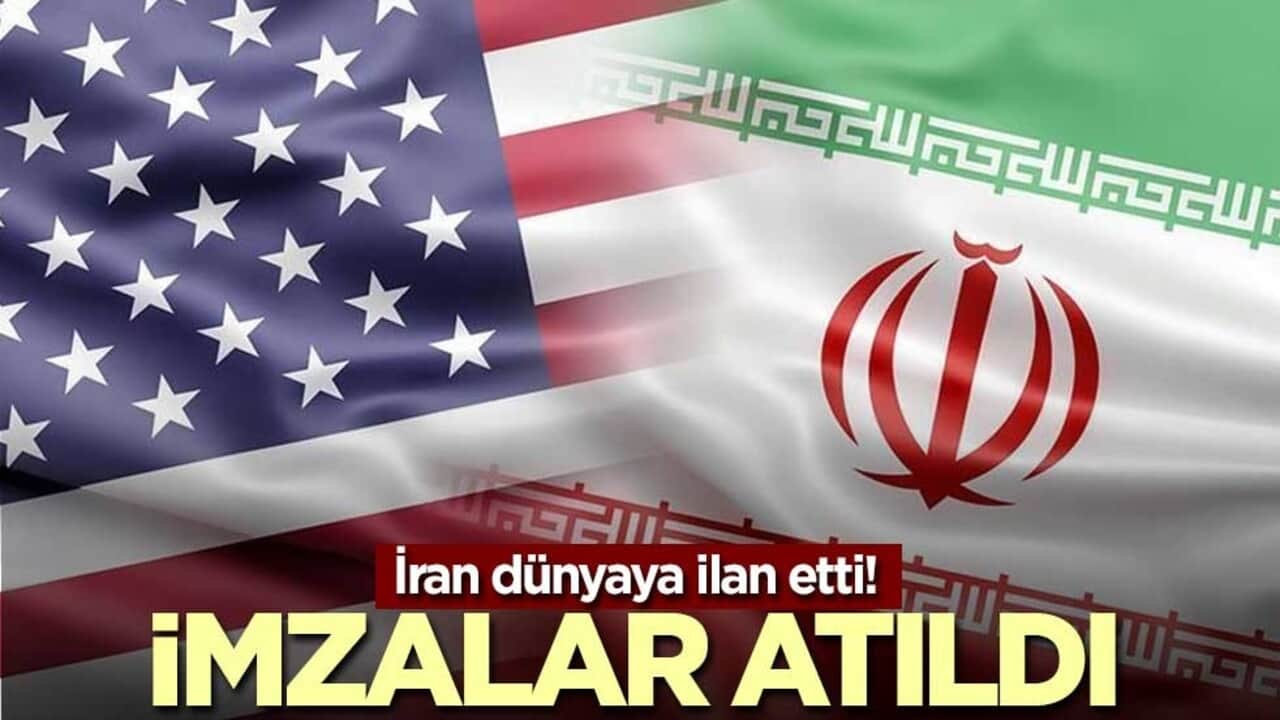 İran dünyaya ilan etti! İmzalar atıldı