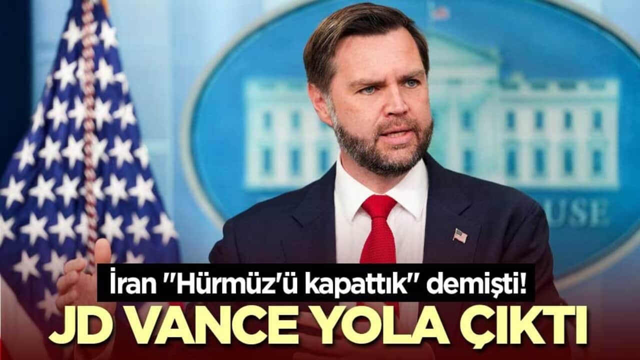 İran "Hürmüz'ü kapattık" demişti! JD Vance yola çıktı