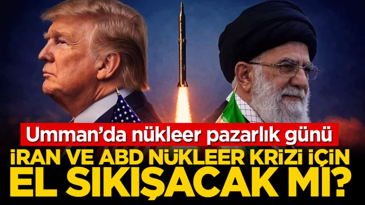 İran ile ABD arasında kritik zirve! Umman’da nükleer müzakereler başladı