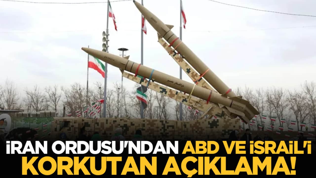 İran Ordusu'ndan ABD ve İsrail'i korkutan açıklama!
