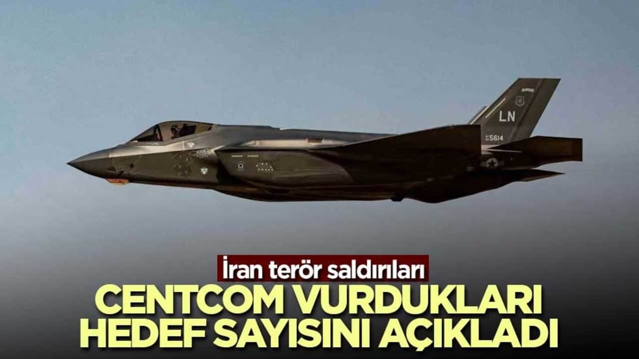 İran terör saldırılarına direniyor! CENTCOM vurdukları hedef sayısını açıkladı