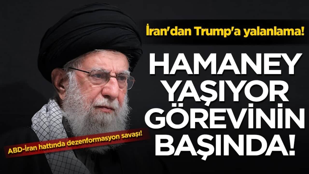 İran’dan "Hamaney öldü" iddialarına yanıt: Süreci bizzat yönetiyor