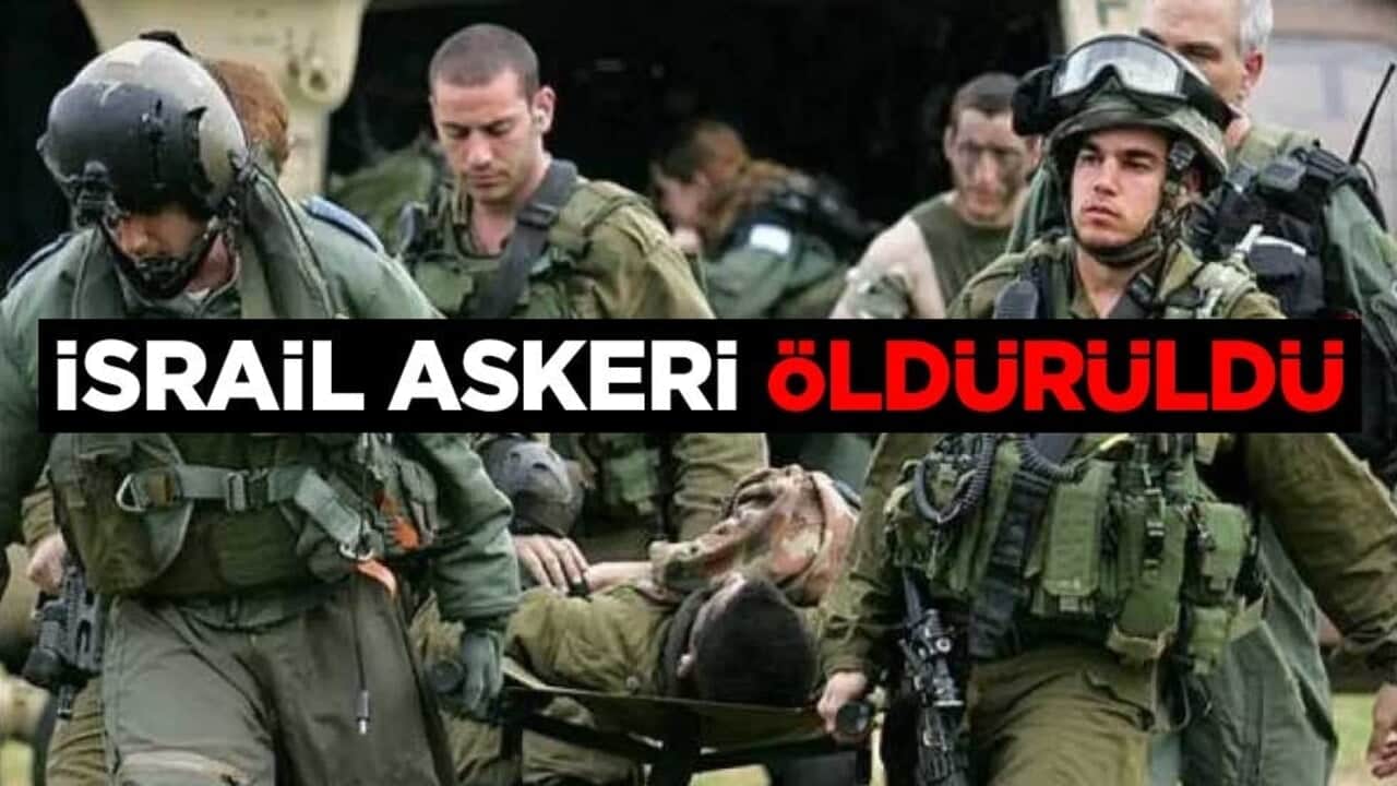 İsrail askeri öldürüldü