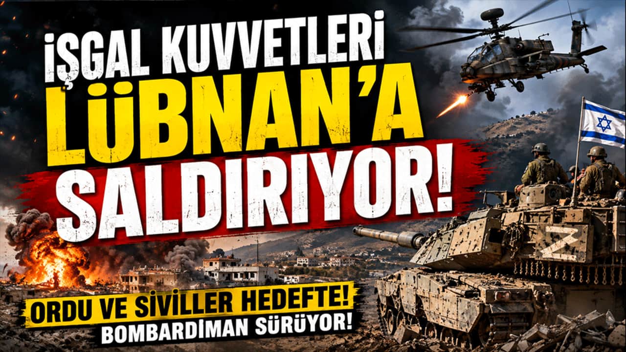 İsrail İşgal kuvvetleri Lübnan'a saldırıyor! Güneyde siviller ve kamu görevlileri hedefte