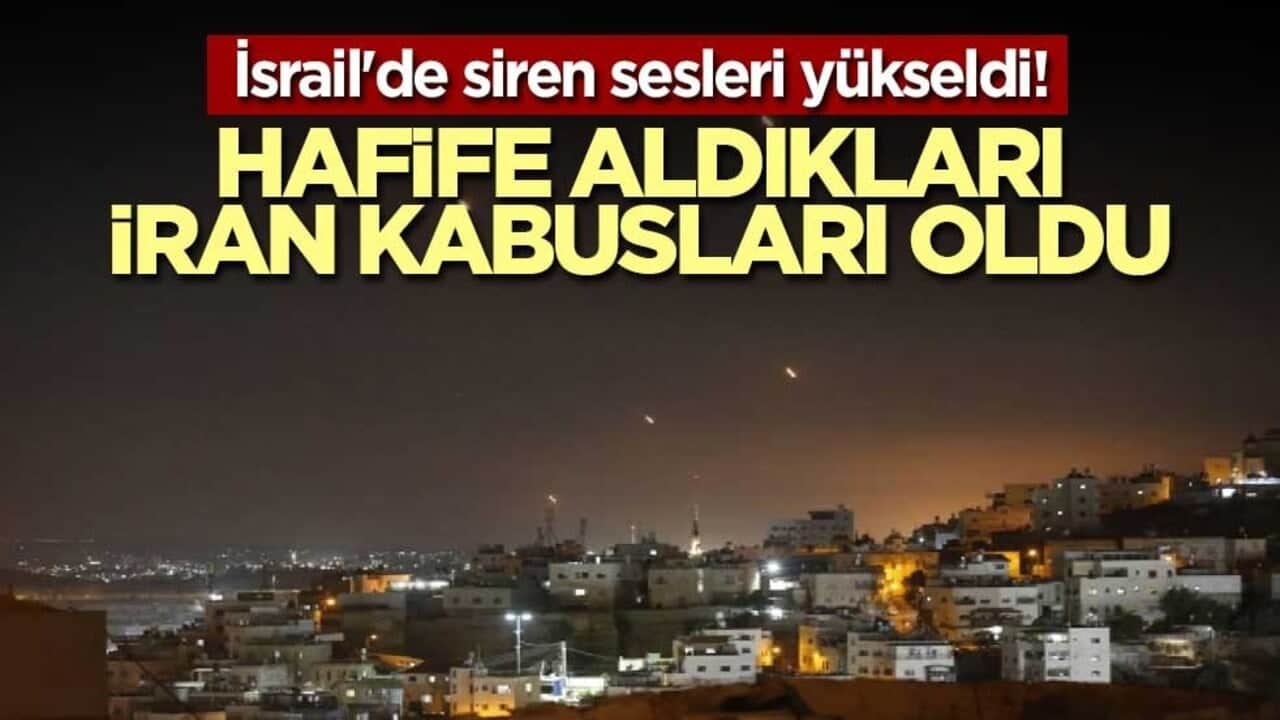 İsrail'de siren sesleri yükseldi! Hafife aldıkları İran kabusları oldu