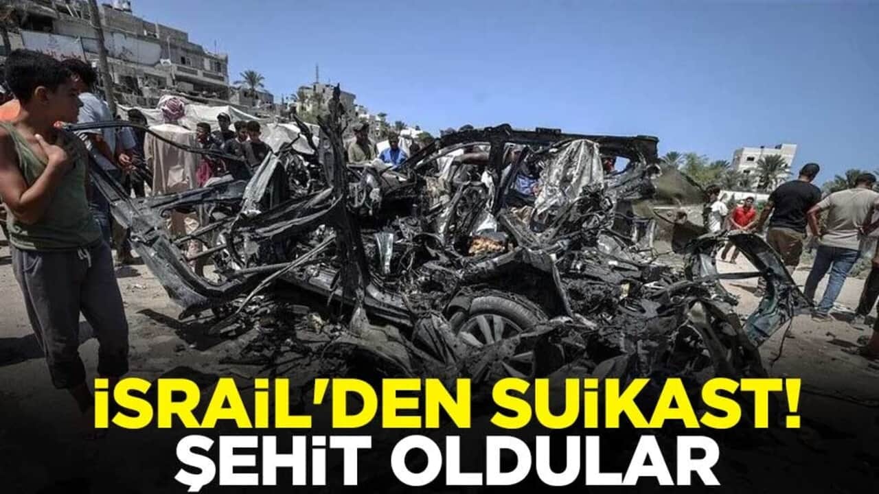 İsrail'den suikast! Şehit oldular