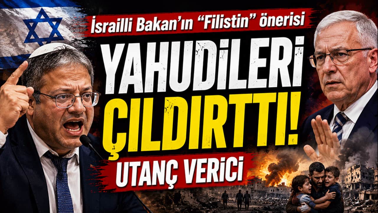İsrailli Bakan'ın "Filistin" sözleri Yahudileri de isyan ettirdi: Son derece utanç verici!