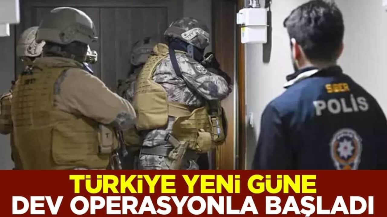 İstanbul merkezli 12 ilde dev operasyon