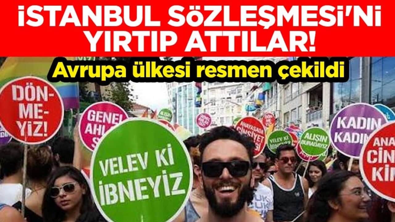 İstanbul Sözleşmesi'ni yırtıp attılar! Avrupa ülkesi Çekya resmen çekildi