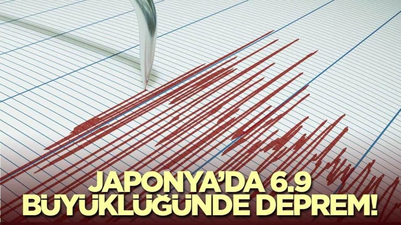 Japonya’da 6.9 büyüklüğünde deprem!