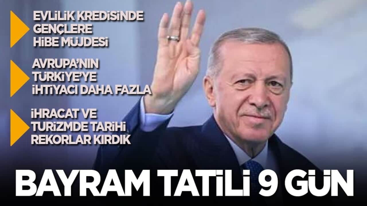 Kabine toplantısı sona erdi! Türkiye'ye 2 müjde veren Cumhurbaşkanı Erdoğan’dan önemli açıklamalar…