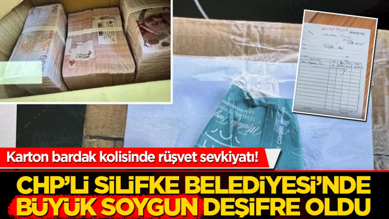 Karton bardak kolisinde rüşvet sevkiyatı! CHP’li Silifke Belediyesi’nde büyük soygun deşifre oldu!