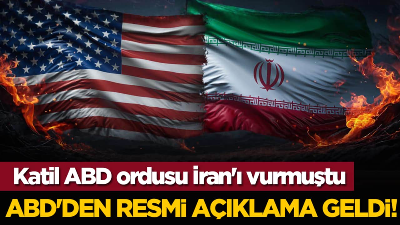 Katil ABD ordusu İran'ı vurmuştu: ABD'den resmi açıklama geldi!