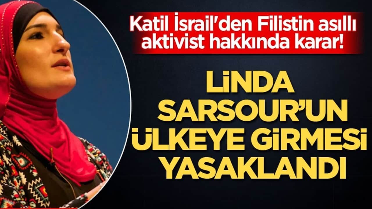 Katil İsrail'den Filistin asıllı aktivist hakkında karar! Linda Sarsour’un ülkeye girmesi yasaklandı