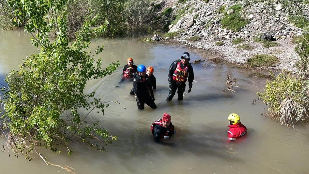 Kelkit Irmağı'nda kaybolan gencin cesedine hala ulaşılamadı