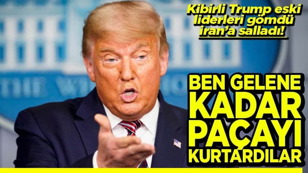 Kibirli Trump eski liderleri gömdü, İran’a salladı! Ben gelene kadar paçayı kurtardılar