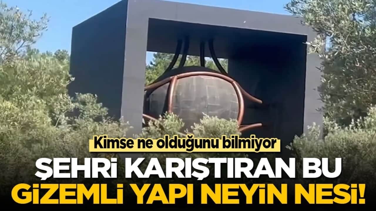 Kimse ne olduğunu bilmiyor! Koca şehri karıştıran bu gizemli yapı neyin nesi?