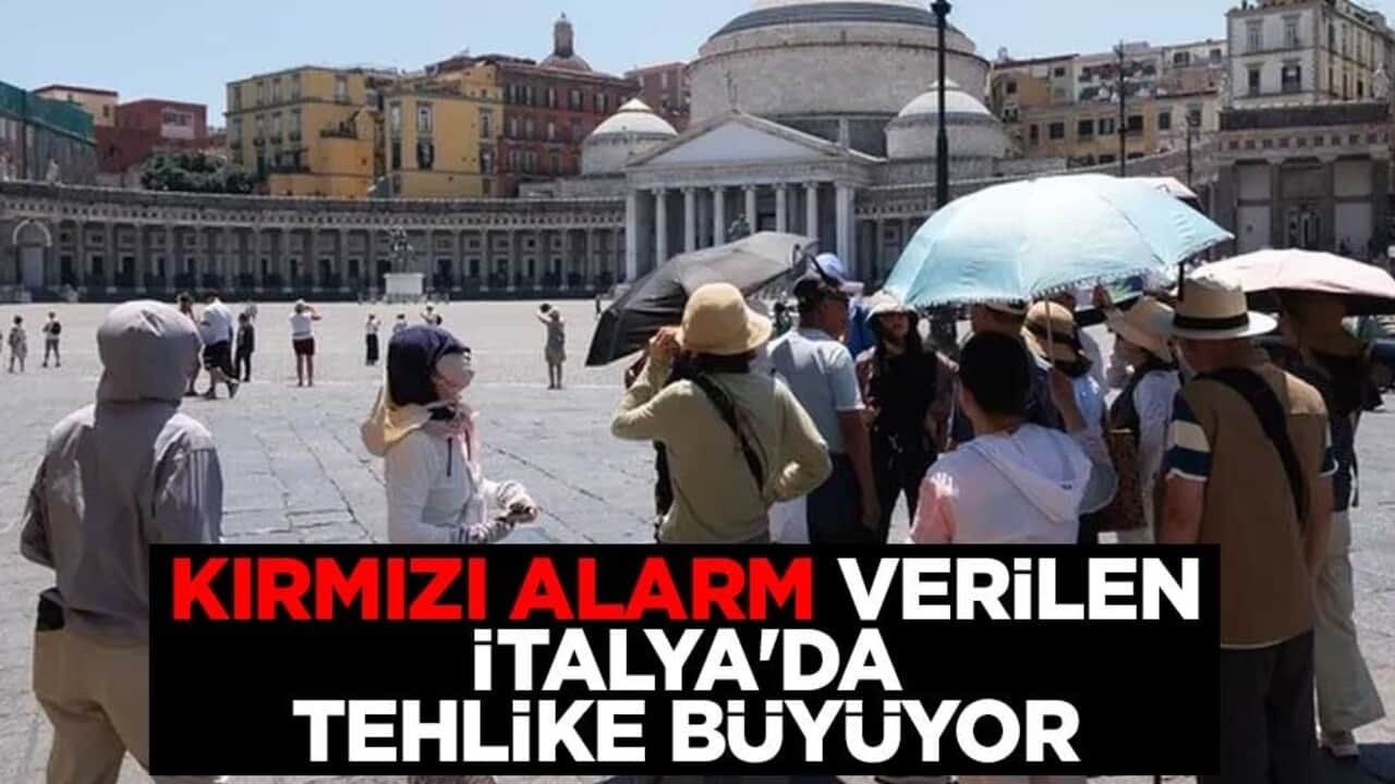 Kırmızı alarm verilen İtalya'da tehlike büyüyor