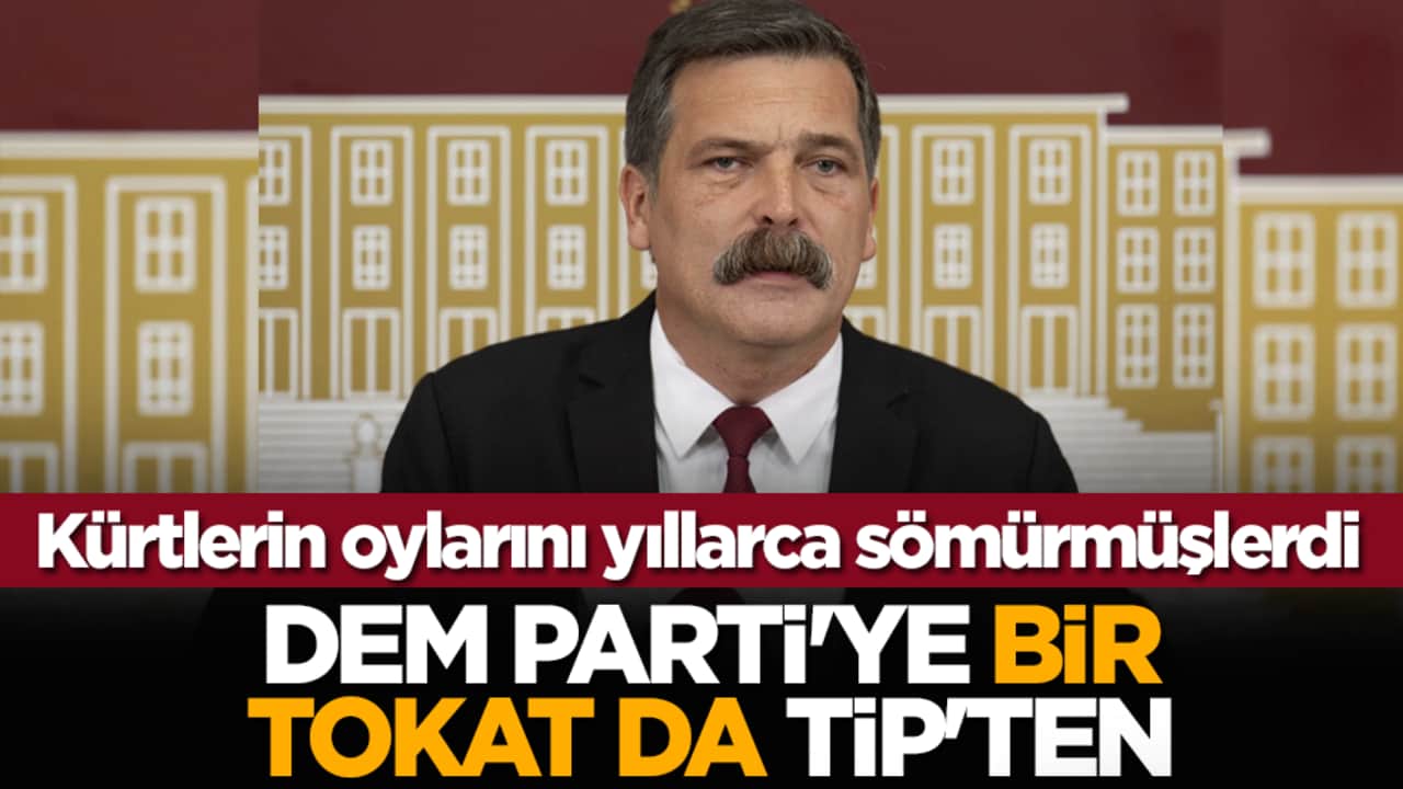 Kürtlerin oylarını yıllarca sömürmüşlerdi: DEM Parti'ye bir tokat da TİP'ten