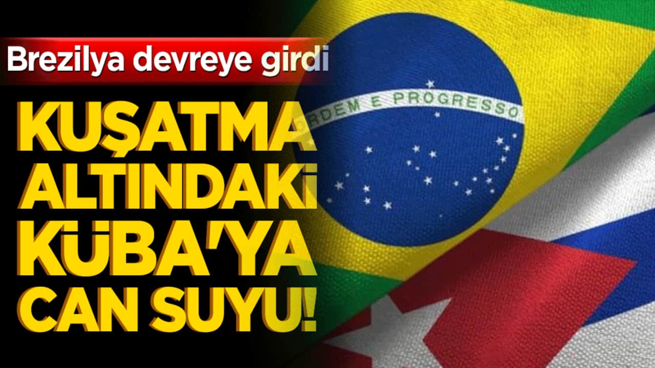 Kuşatma altındaki Küba'ya can suyu! Brezilya'dan 20 bin tonluk dev gıda hamlesi!