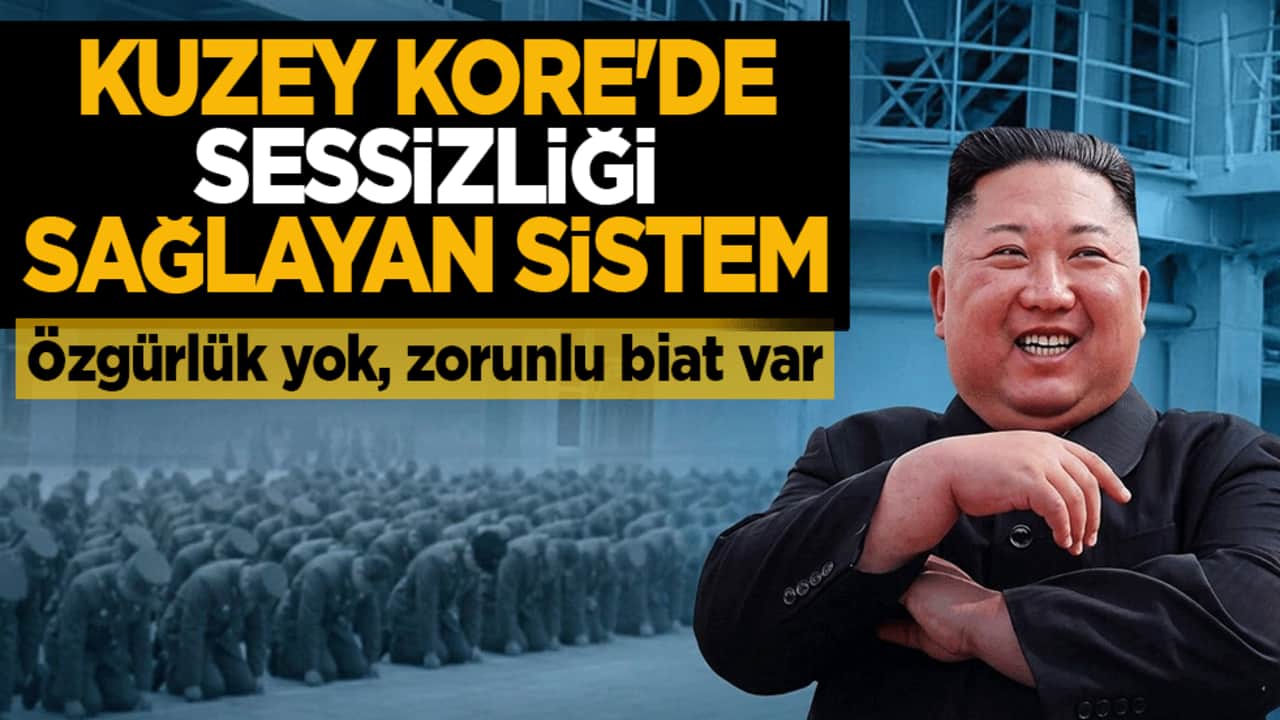 Kuzey Kore'de sessizliği sağlayan sistem: Özgürlük yok, zorunlu biat var