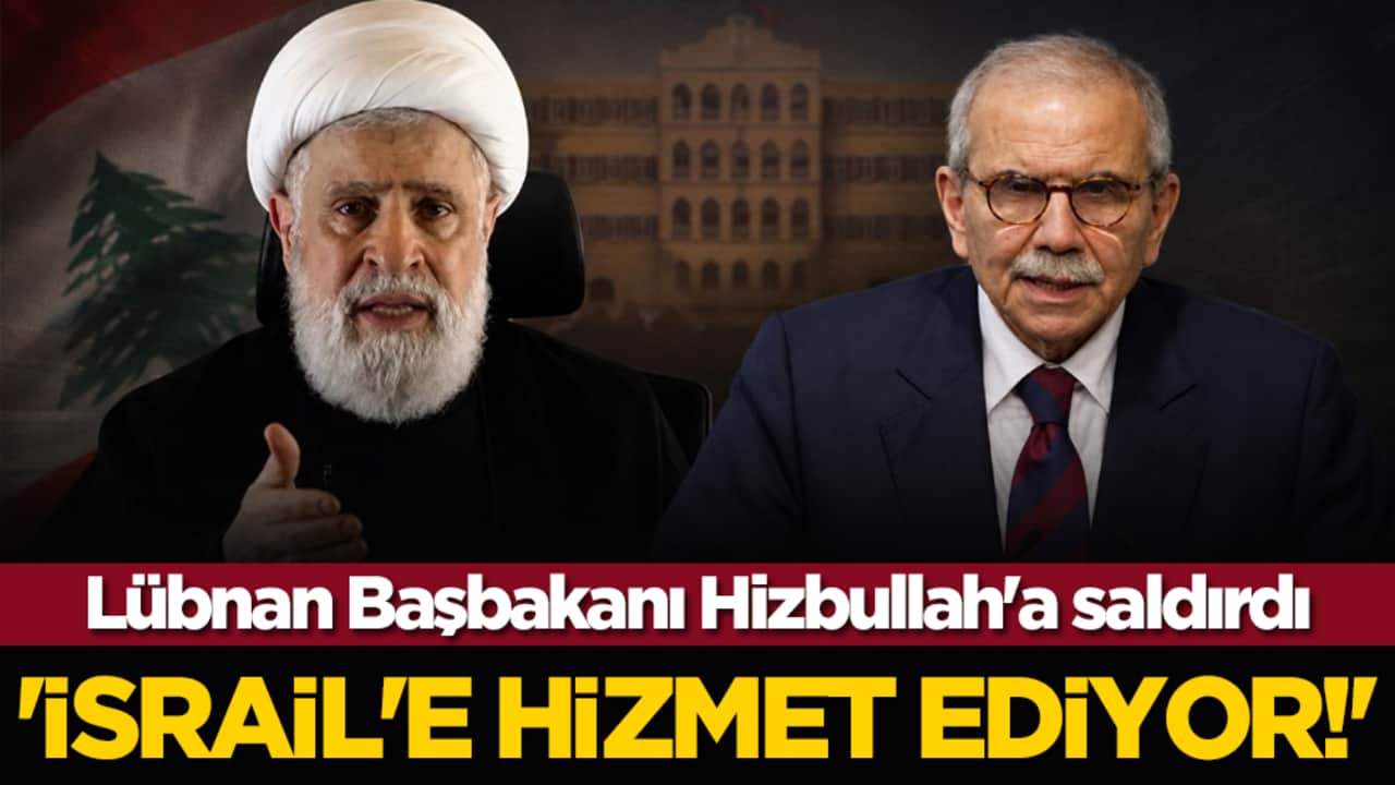 Lübnan Başbakanı Hizbullah'a saldırdı: 'İsrail'e hizmet ediyor!'
