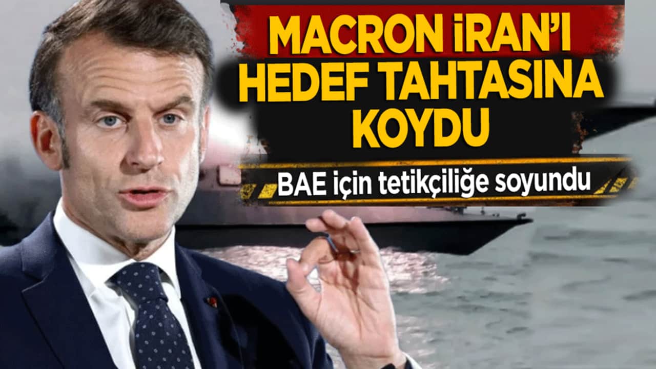 Macron’un iki yüzlü siyaseti: Siyonist gaspçılara susanlar, İran’a ses yükseltti! BAE için tetikçiliğe soyundu