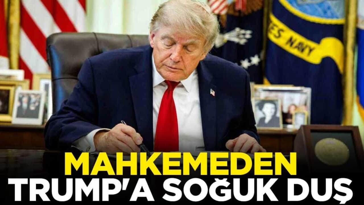Mahkemeden Trump'a soğuk duş