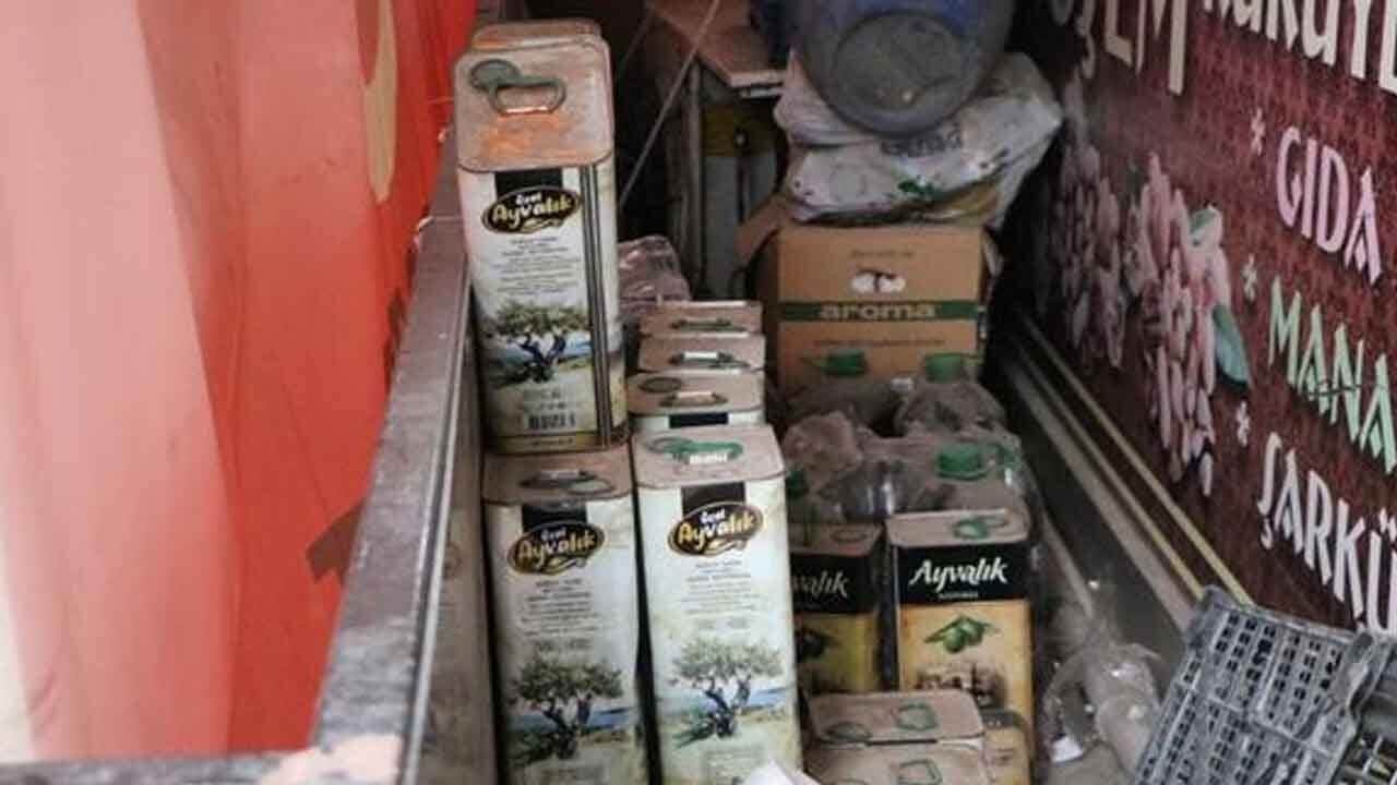 Marketlere dağıtılmadan yakalandı: Bin 500 litre sahte zeytinyağ