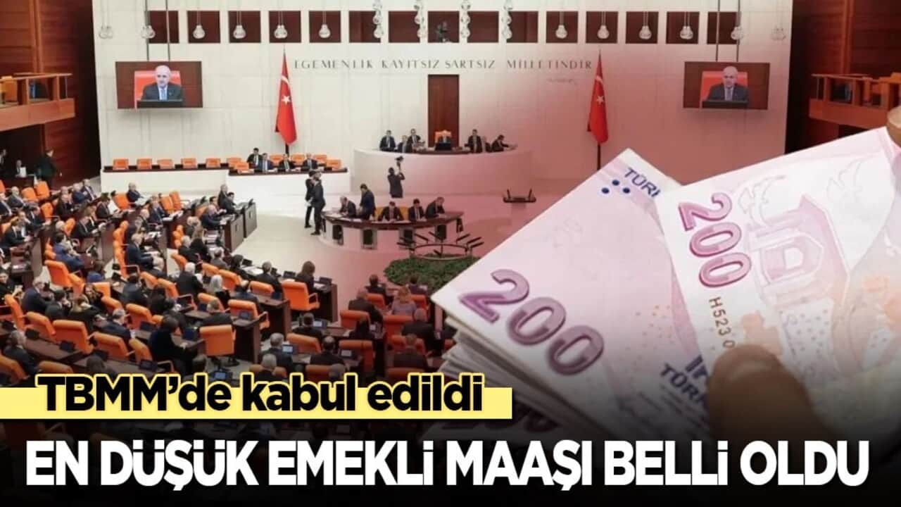 Mecliste kabul edildi: İşte yeni en düşük emekli aylığı...