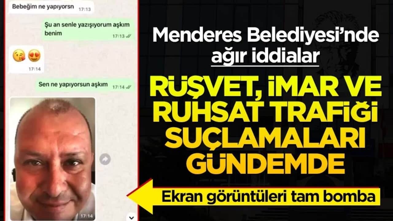 Menderes Belediyesi’nde ağır iddialar: Rüşvet, imar ve ruhsat trafiği iddiaları gündemde