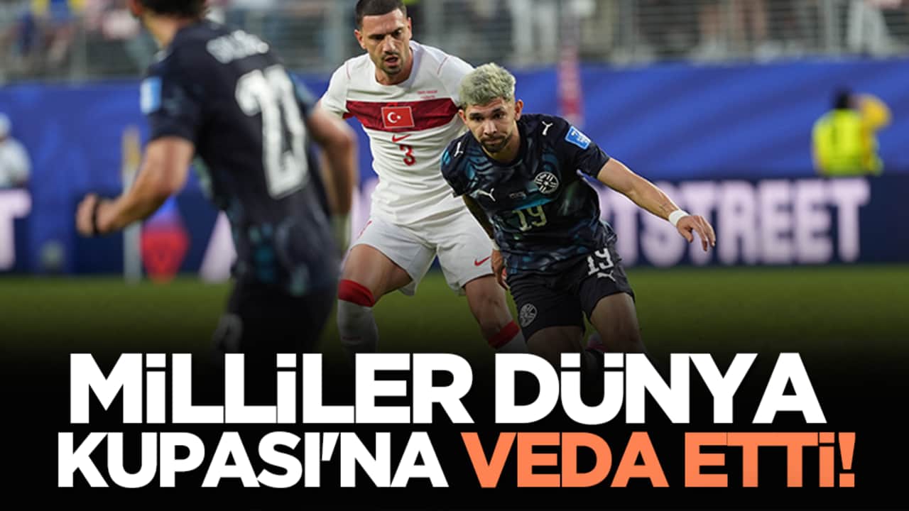 Milliler dünya kupası'na veda etti!