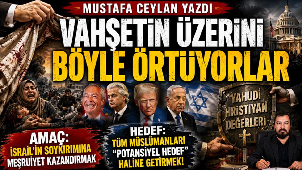 Mustafa Ceylan Batı’nın "Yahudi-Hristiyan değerleri" söylemini hedef aldı: Vahşetin üzerini böyle örtüyorlar