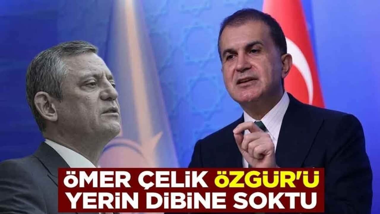 Ömer Çelik, Özgür Özel'i yerin dibine soktu: AK Gençliği eleştirecek kabiliyete ve kapasiteye sahip değil