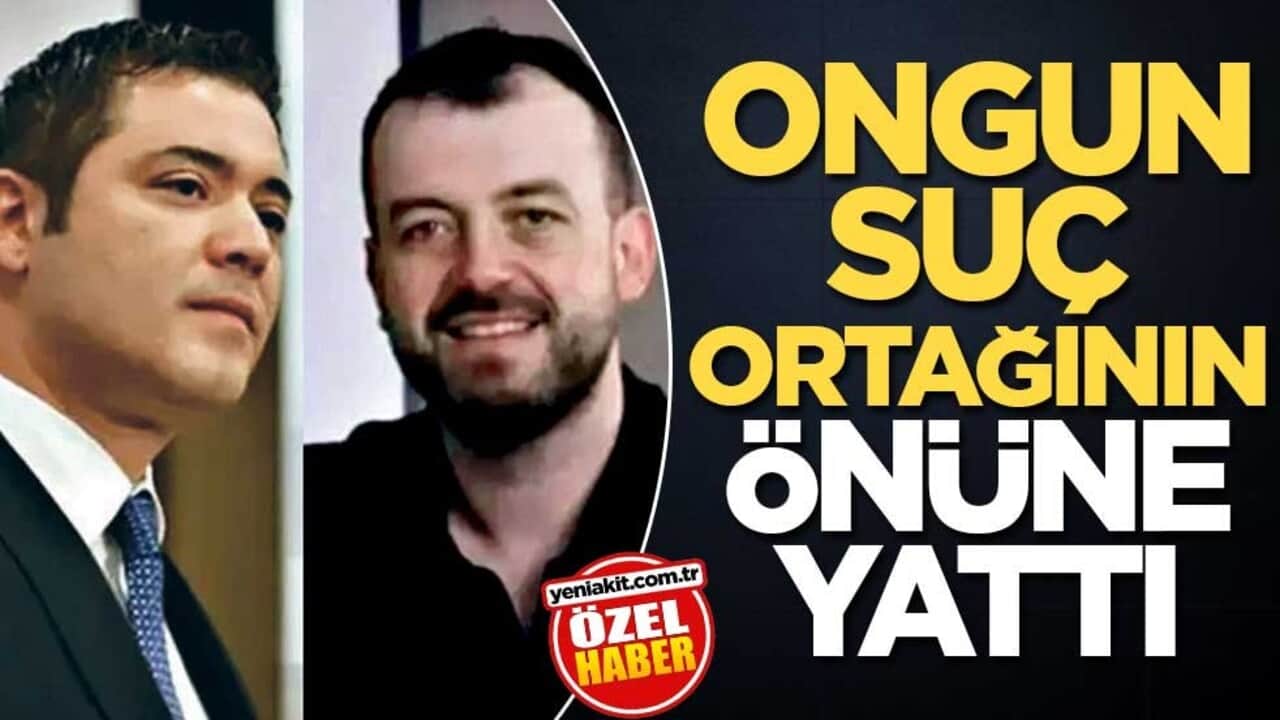 Ongun, suç ortağının önüne yattı