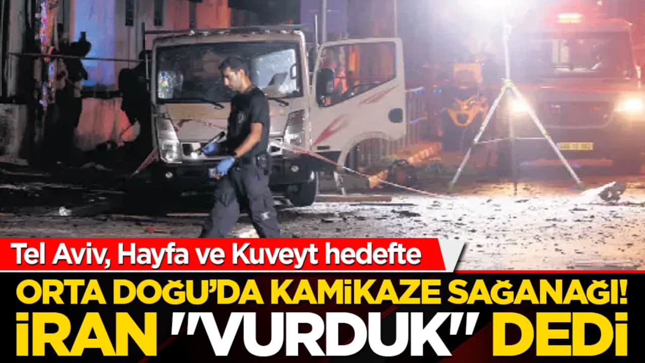 Orta Doğu’da kamikaze sağanağı! İran "Vurduk" dedi: Tel Aviv, Hayfa ve Kuveyt hedefte
