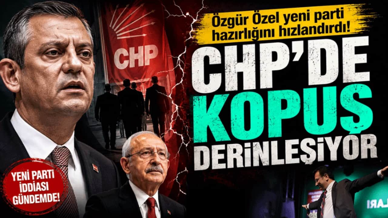 Özgür Özel yeni parti hazırlığını hızlandırdı! CHP'de kopuş derinleşiyor