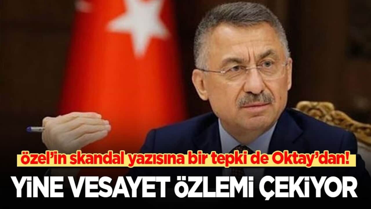 Özgür Özel’in skandal yazısına bir tepki de Oktay’dan: Yine vesayet özlemi çekiyor!