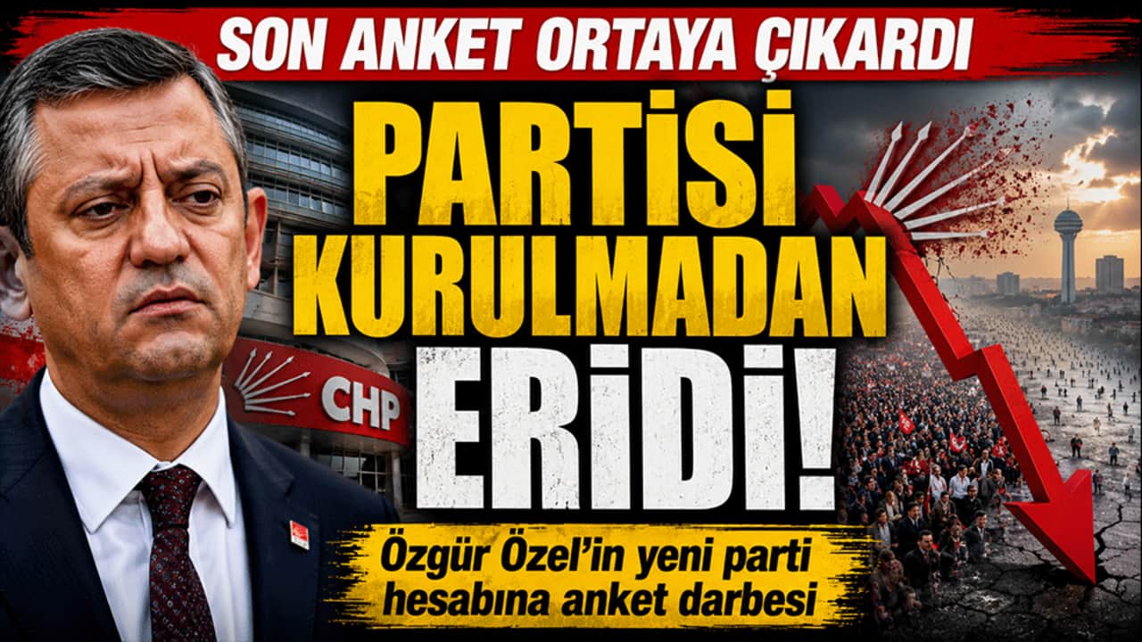 Özgür Özel'in Yeni Parti Planı Zora Girdi! Son Ankette Dikkat Çeken Düşüş