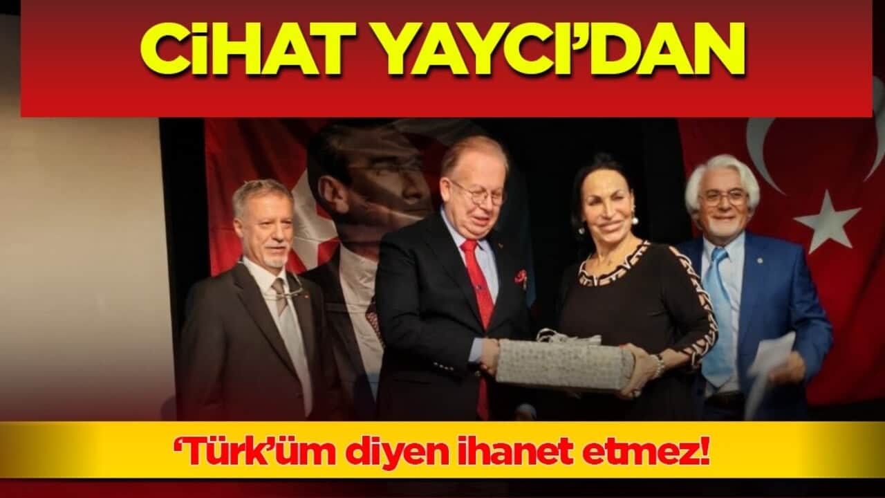 Cihat Yaycı’dan beklenmedik çıkış: ‘Türk’üm di̇yen ihanet etmez' dedi! Çözüm süreci...
