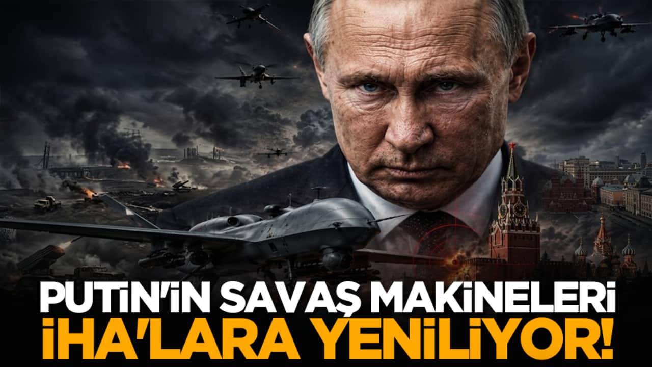 Putin'in savaş makineleri İHA'lara yeniliyor!